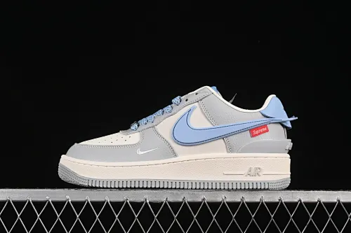 All Categories Nk Air Force 1 Air Force Series Nk Air Force 1 Low Air Force Low Nike Air Force 1'07 Low Supreme Joint Light Blue Swoosh Air Force One Low Casual Sneakers XS3464-577